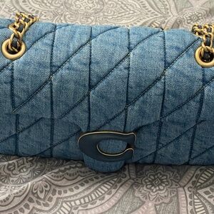 Coach denim tabby 26